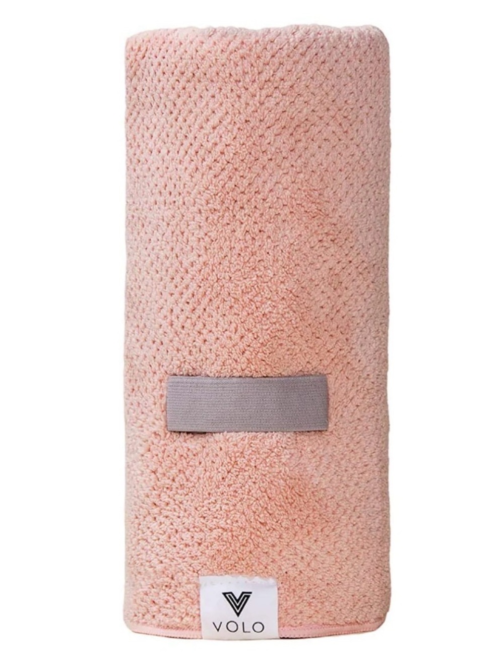 EUC VOLO Beauty Hero Dusty Pink Nano Weave Hair Towel